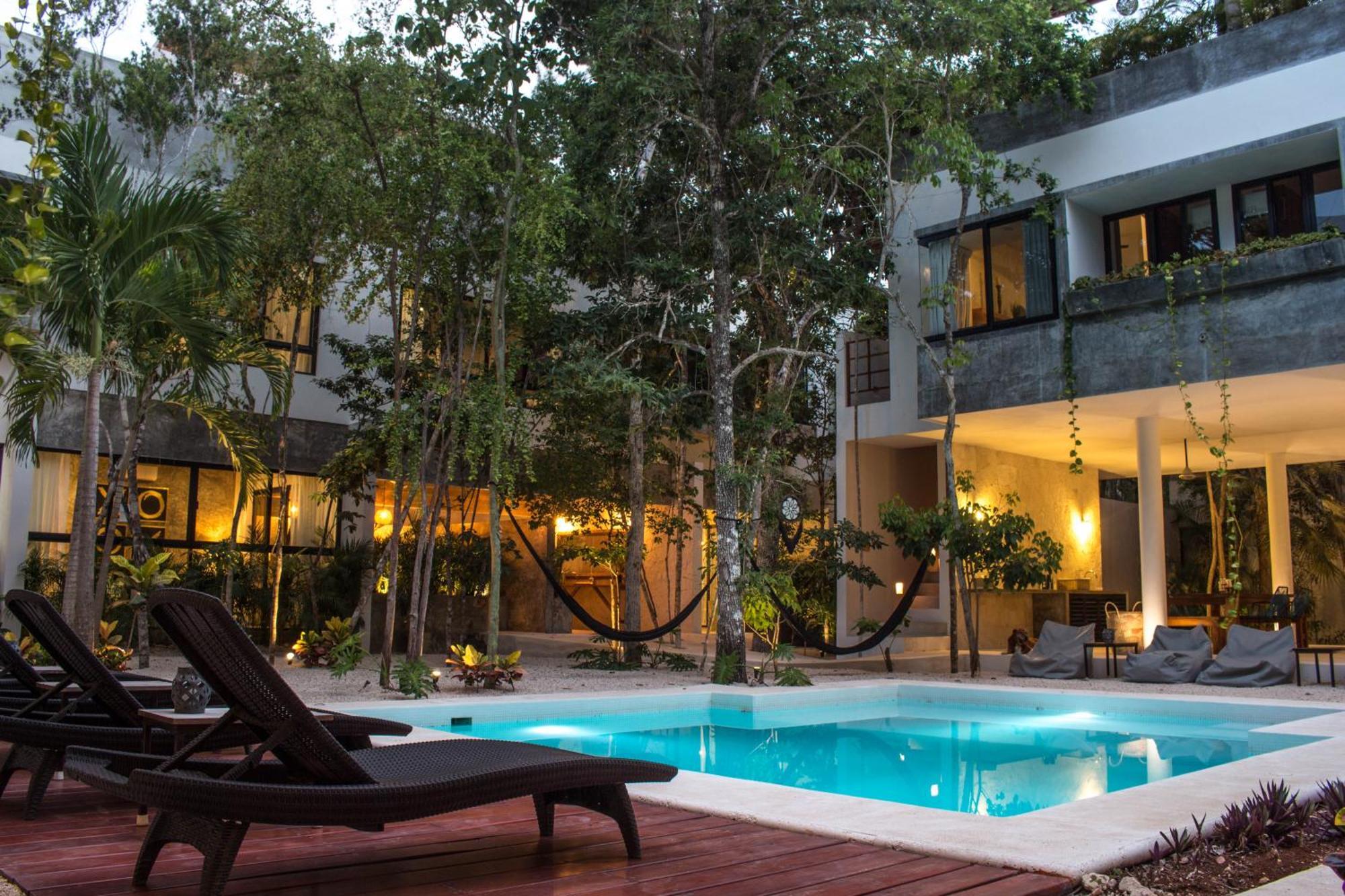 Nomad Humans Coliving Apartments Тулум Екстер'єр фото